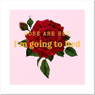 Rose are red Posters and Art